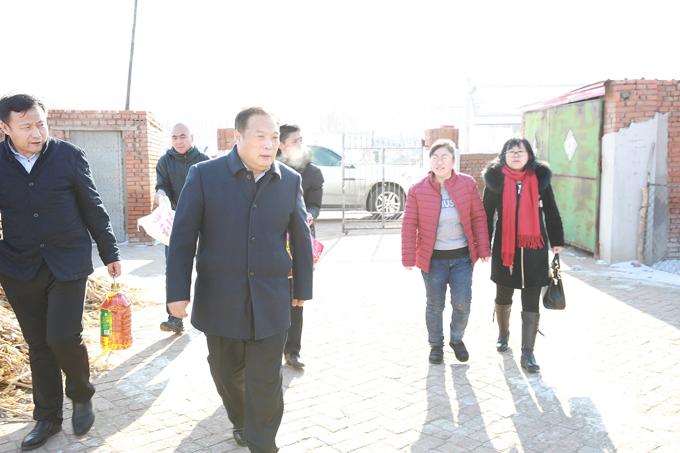 遼寧鑫豐礦業(yè)集團黨支部、工會春節(jié)前夕走訪慰問