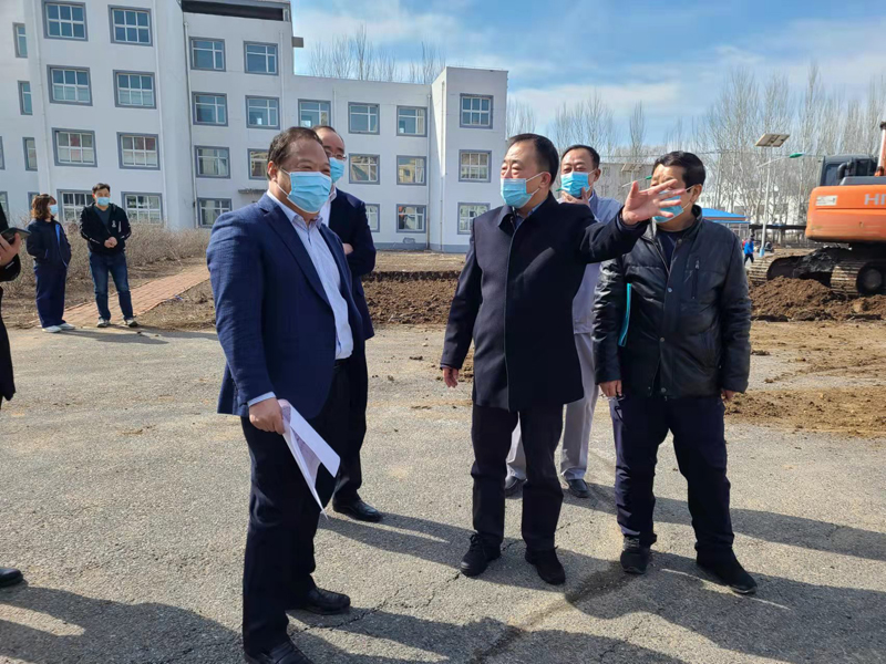 調(diào)兵山市委書記李彥君到公司調(diào)研